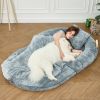 Large Human Dog Bed for Adults & Pets