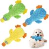 3Pcs Duck-Shaped Dog Plush Toy With Squeaky Ball Crinkle Paper Cute Interactive Puppy Toy or Aggressive Chewer For Small Medium Large Dogs - Pet Toy
