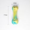 Yap&Meow Pet Upgraded Dog Chew Toy Molar Bite Interactive Dog Toys Bone Shape Dog Toy - Green
