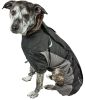 Helios Blizzard Full-Bodied Adjustable and 3M Reflective Dog Jacket - Small