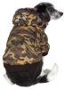 Metallic Fashion Pet Parka Coat - X-Small