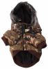 Metallic Fashion Pet Parka Coat - Medium