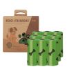 Degradable Bone Print Pet Poop Bag; Doggie Poop Bags; Dog Waste Bags - 18 Rolls (270 Bags)