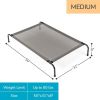 50"D x 31"W x 8"H Dog Bed Gray - as picture 50"D x 31"W x 8"H Dog Bed Gray - as picture