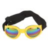 Pet Sunglasses For Dog & Cat; Foldable Dog Glasses For Outdoor; Cat Sunglasses; Pet Accessories - Yellow - One-size