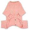 Touchdog 'Ciesta-Luxe' Designer Full Body Thermal Pet Dog Jumpsuit Pajamas - Pink - Large