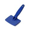Pet Needle Combs Massage Pet Hair Remover Brush Cats Fur Cleaning Stainless Non-Slip Flea Chihuahua Pet Grooming Dog Supplies - Blue - L