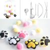 Baby Crib Musical Mobile Hanging Nursery Room Decor Newborn Bedding Crib; Cute Colorful Dog Paw - Default