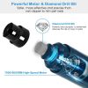 Dog Nail Grinder 2 Speeds Quiet USB Rechargeable Pet Nail Grinder Professional Pet Nail Trimmer Cordless Paws Grooming - Dark Blue