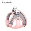 Pet Harness For Dog & Cat; No Pull Breathable Dog Vest Harness For Walking; Anti Escape Dog Harness - Pink - XS