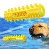 Toothbrush for Pet Dog Molar Stick Dog Chew Tooth Cleaner Brushing Stick Natural Rubber Doggy Dog Chew Toys Dog Supplies - Green