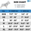Blue Dog Winter Coat for Large Dogs Waterproof Dog Warm Jacket for Cold Weather Snow Dog Puffer Vest Adjustable Coat with Velcro XL Size - Airyvest